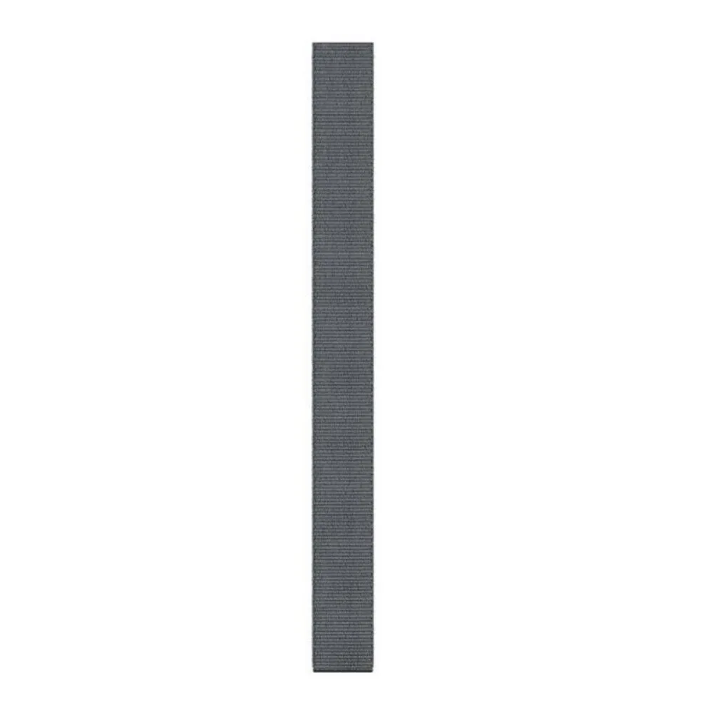 22mm nylon loop watch strap for Garmin watch - Grey