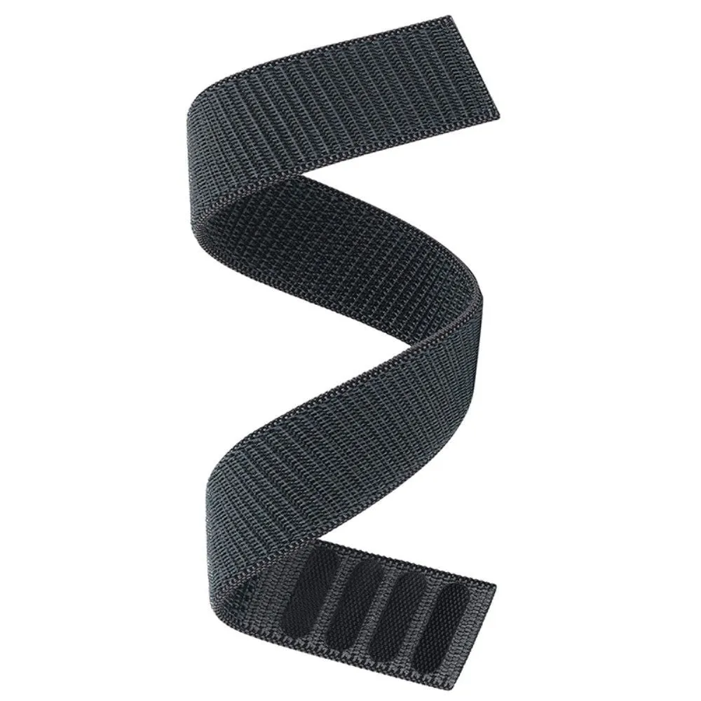 22mm nylon loop watch strap for Garmin watch - Grey