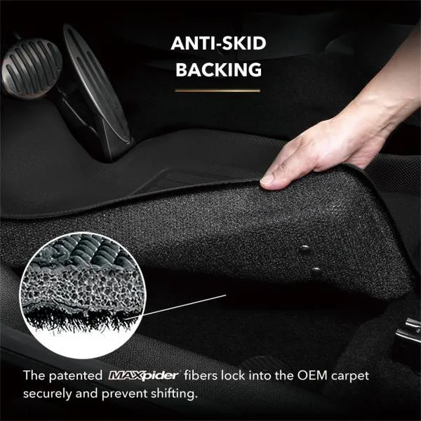 3D MAXpider Floor Mats Ford Expedition 7 / 8 Seater (18-24) All-Weather Kagu Series - Front / Second / Third Row