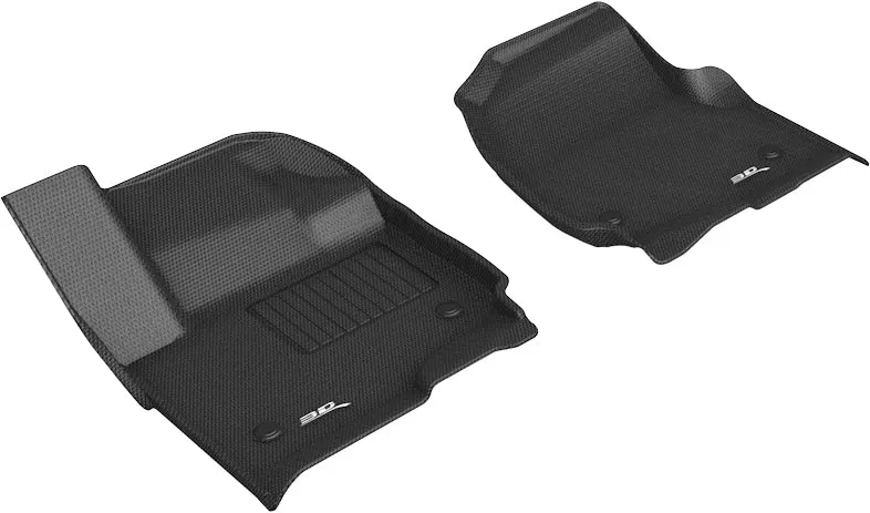 3D MAXpider Floor Mats Ford Expedition 7 / 8 Seater (18-24) All-Weather Kagu Series - Front / Second / Third Row