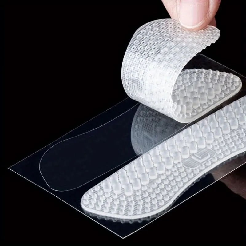 4pcs Silicone Heel Grips – Non-Slip Cushions for Comfortable Walking