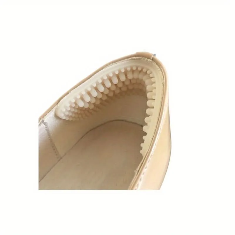 4pcs Silicone Heel Grips – Non-Slip Cushions for Comfortable Walking