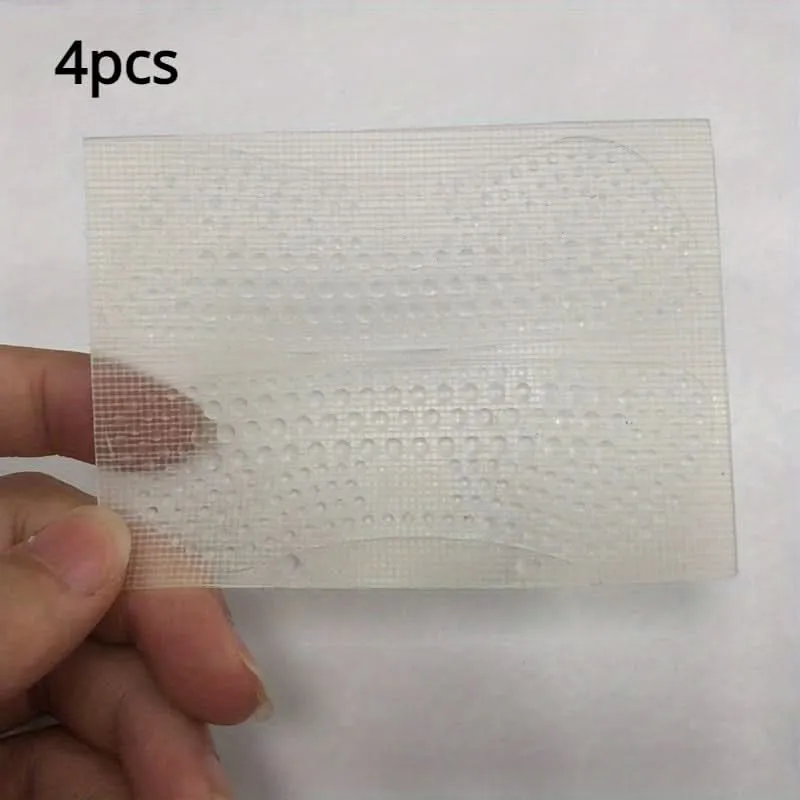 4pcs Silicone Heel Grips – Non-Slip Cushions for Comfortable Walking