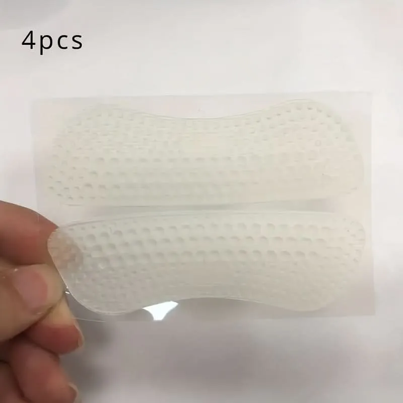 4pcs Silicone Heel Grips – Non-Slip Cushions for Comfortable Walking