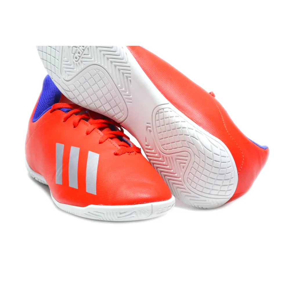 Adidas Sport Shoes Pu Leather Red Colour For Women