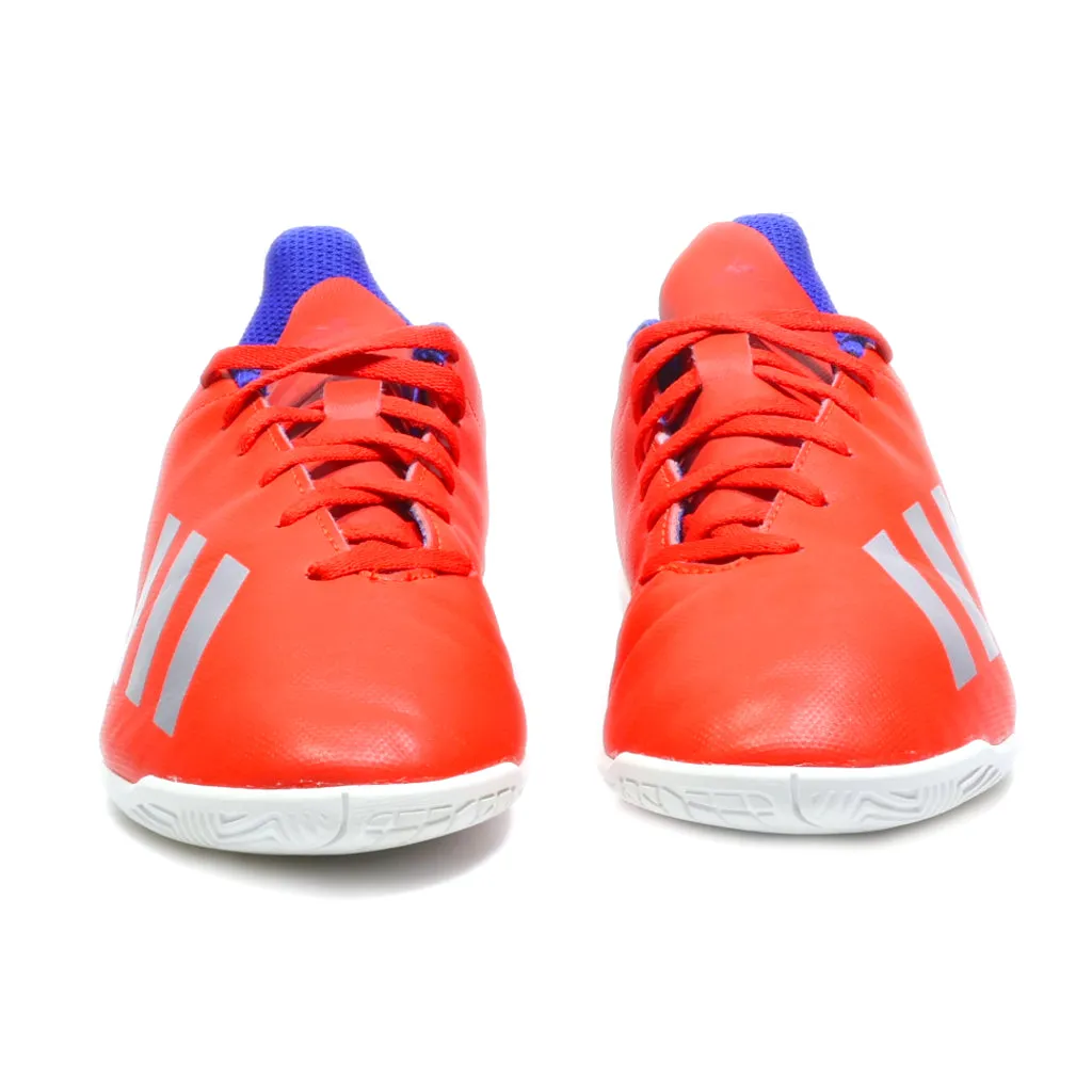 Adidas Sport Shoes Pu Leather Red Colour For Women