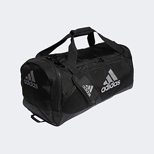 adidas Unisex Team Issue II Large Duffel Bag, Black, ONE SIZE