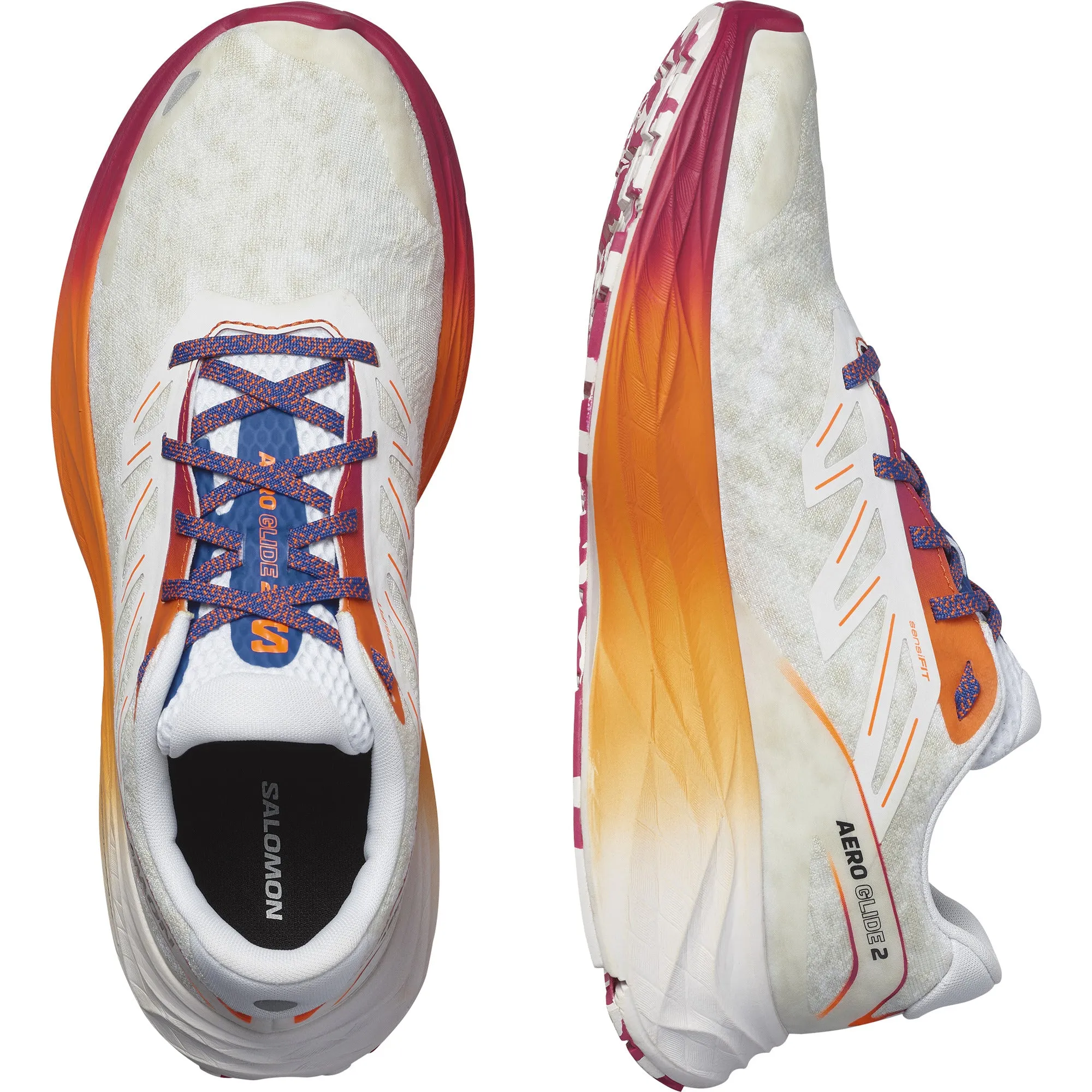 AERO GLIDE 2 ISD Men Road Running Shoes in White