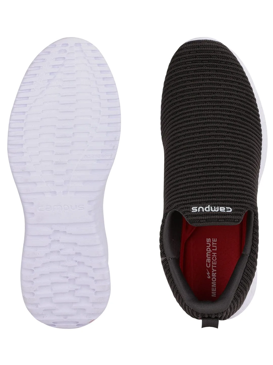 Aim Plus Grey Men's Walking Shoes