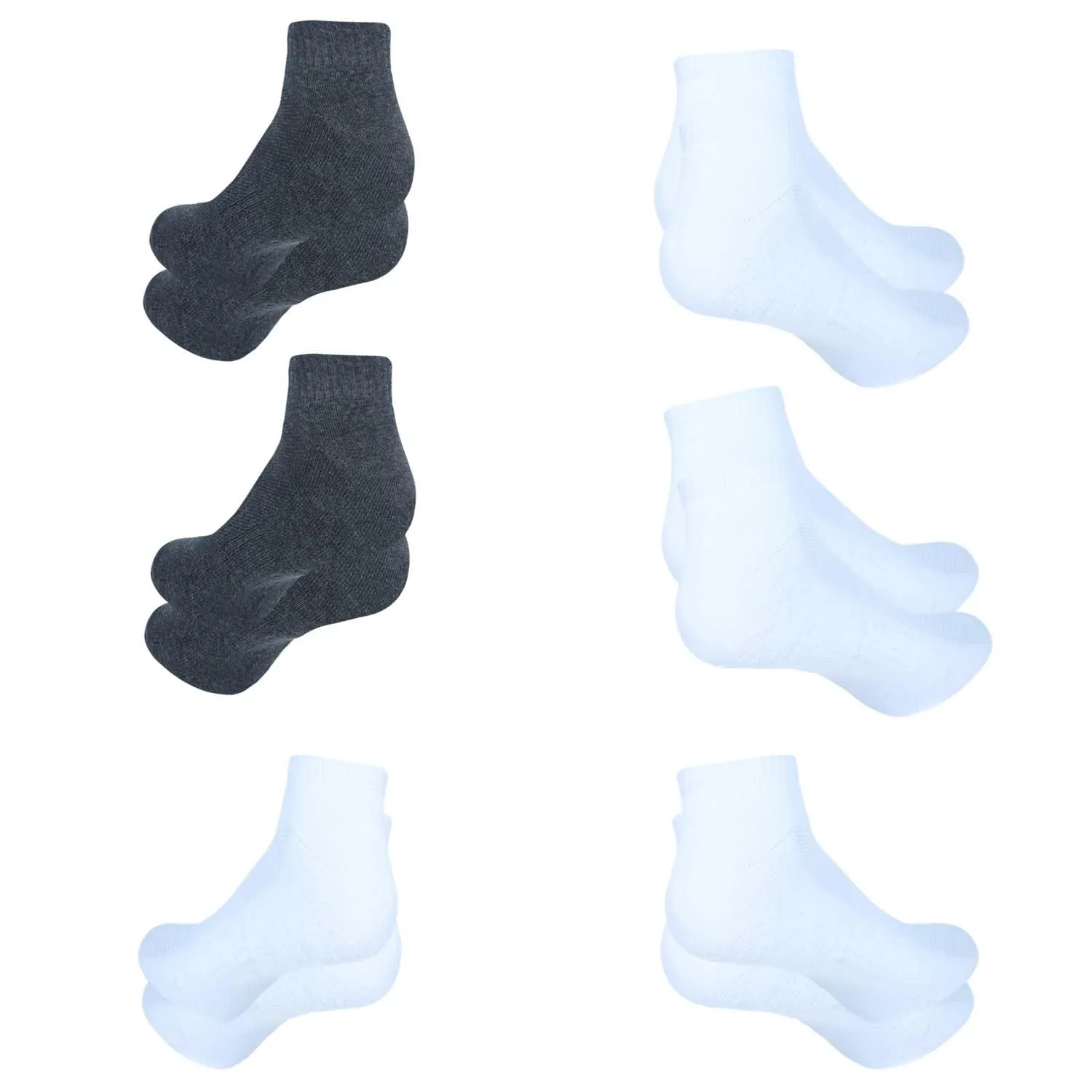 Ankle Socks for Women|Sneaker Sock Breathable Cotton Socks Loafers|Athletic Running Socks Everyday Socks|6 Pairs