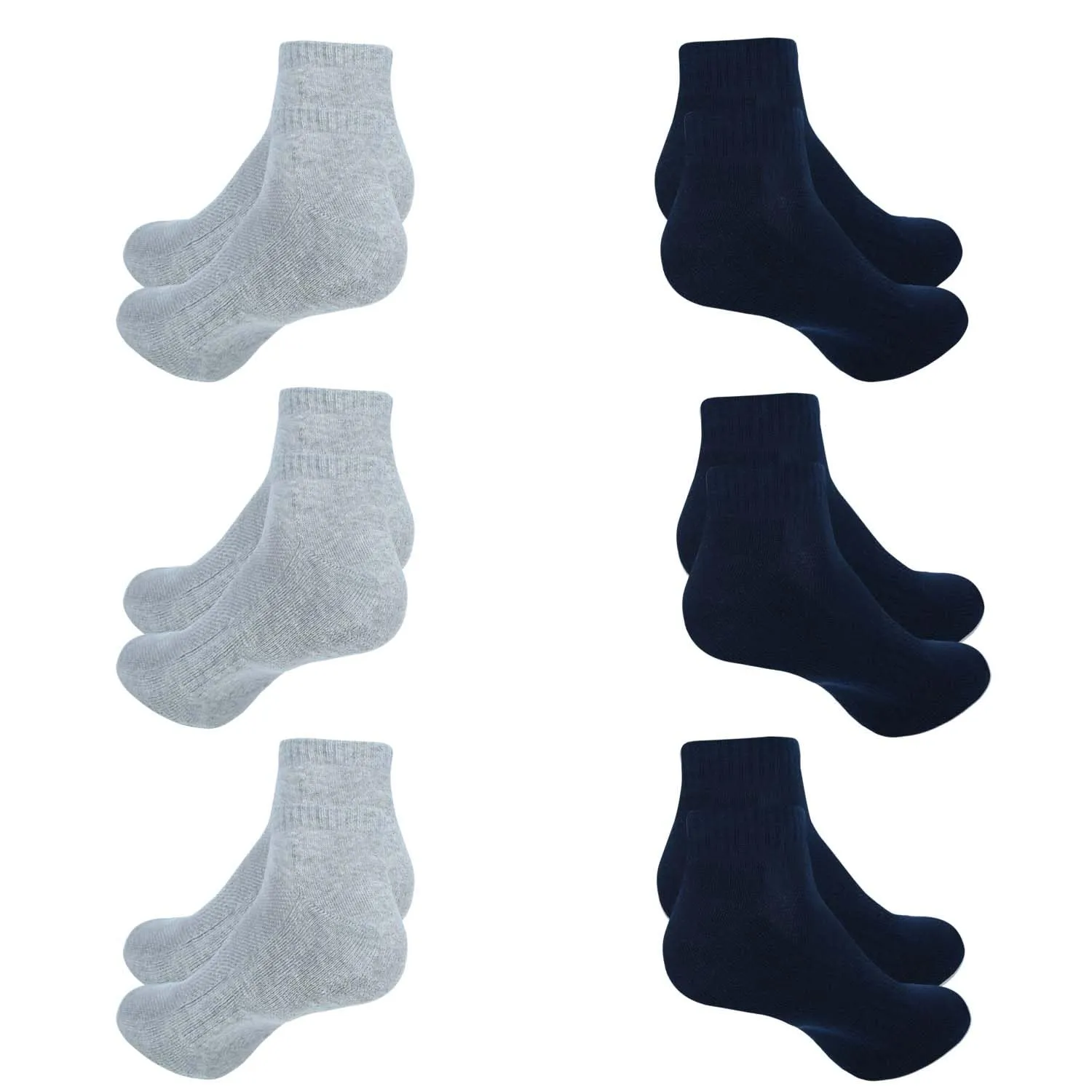 Ankle Socks for Women|Sneaker Sock Breathable Cotton Socks Loafers|Athletic Running Socks Everyday Socks|6 Pairs