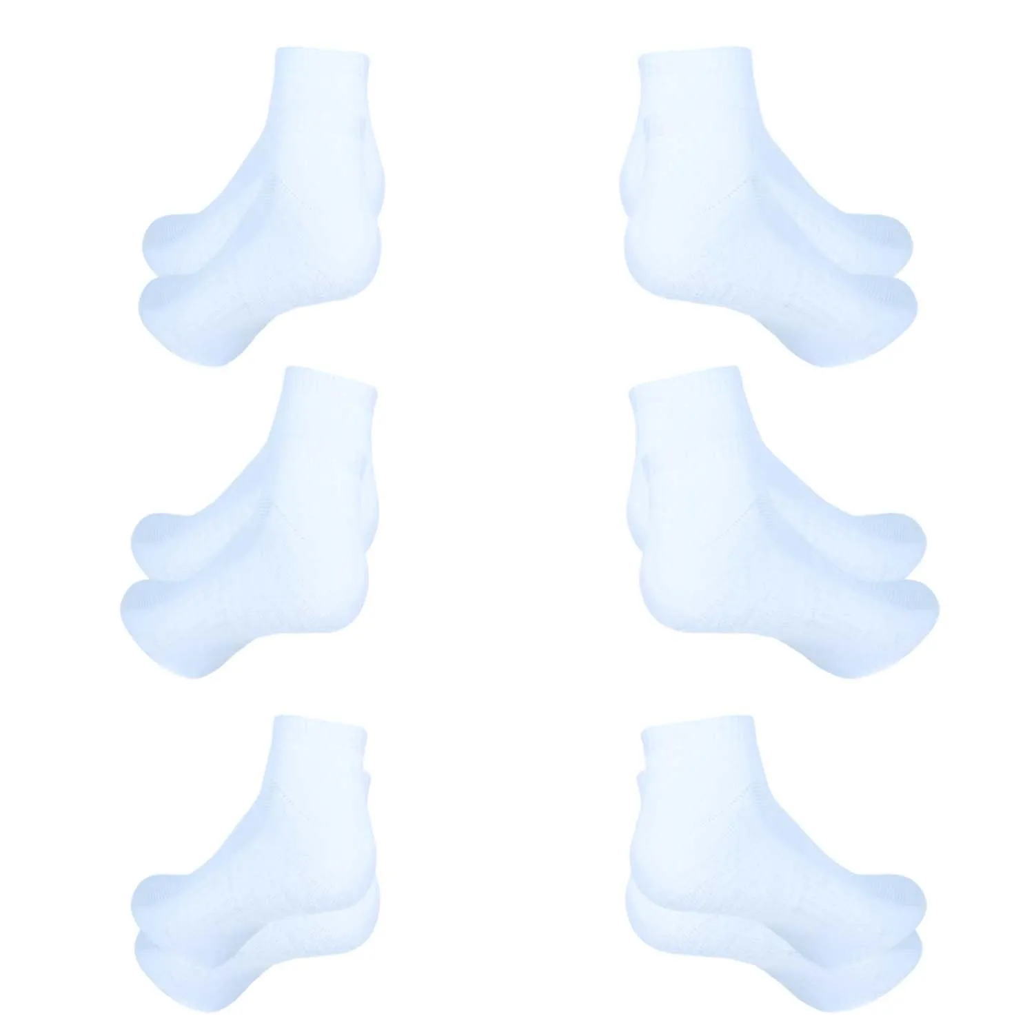 Ankle Socks for Women|Sneaker Sock Breathable Cotton Socks Loafers|Athletic Running Socks Everyday Socks|6 Pairs