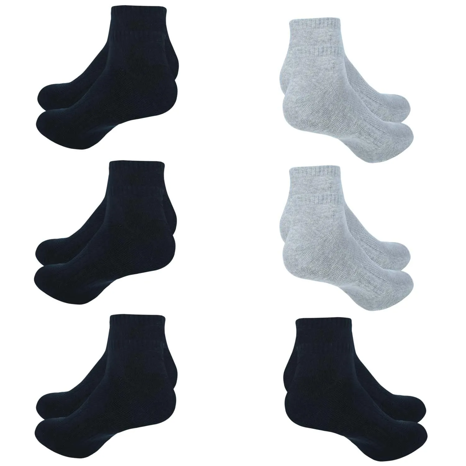 Ankle Socks for Women|Sneaker Sock Breathable Cotton Socks Loafers|Athletic Running Socks Everyday Socks|6 Pairs