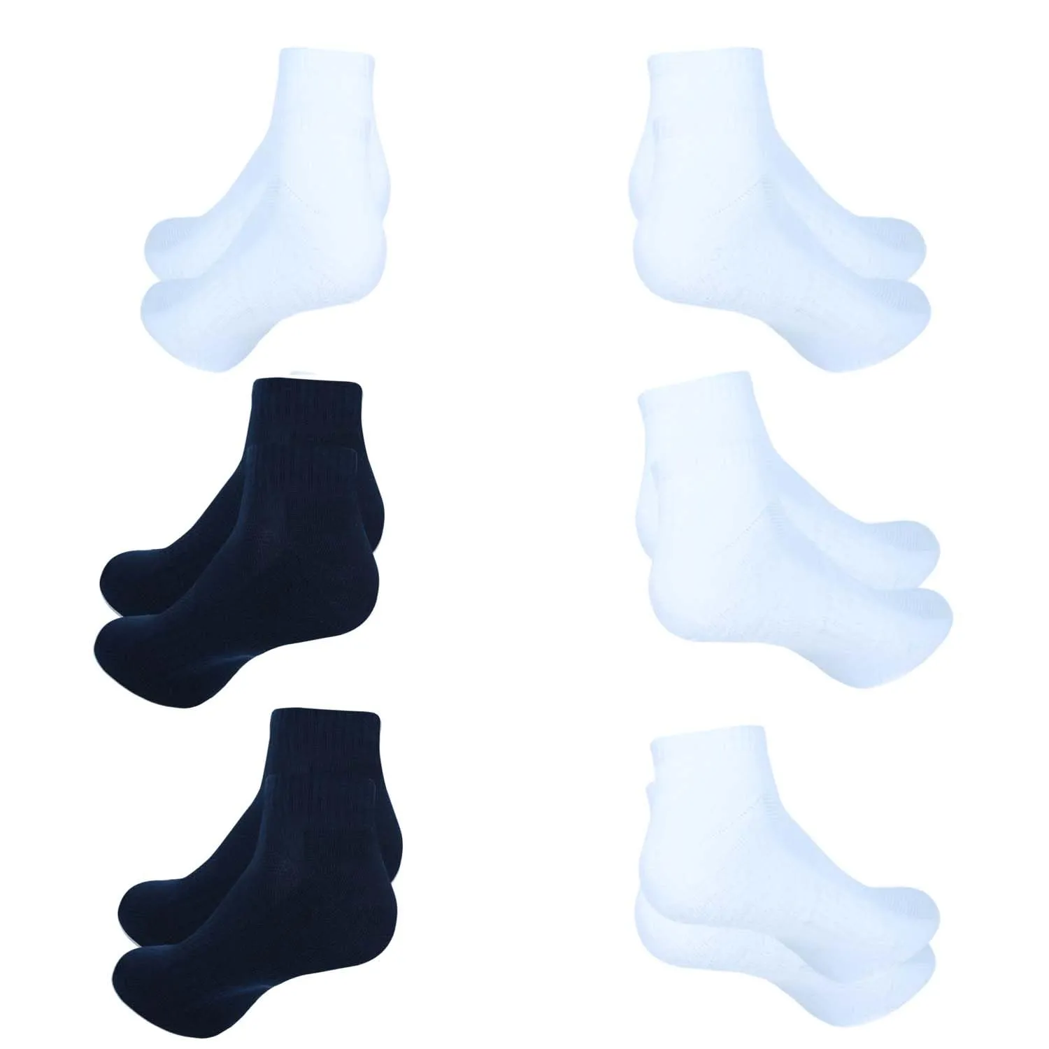 Ankle Socks for Women|Sneaker Sock Breathable Cotton Socks Loafers|Athletic Running Socks Everyday Socks|6 Pairs