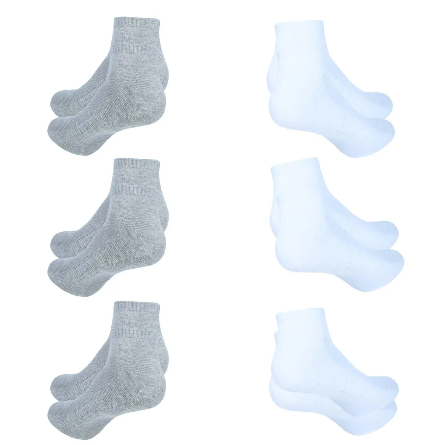 Ankle Socks for Women|Sneaker Sock Breathable Cotton Socks Loafers|Athletic Running Socks Everyday Socks|6 Pairs