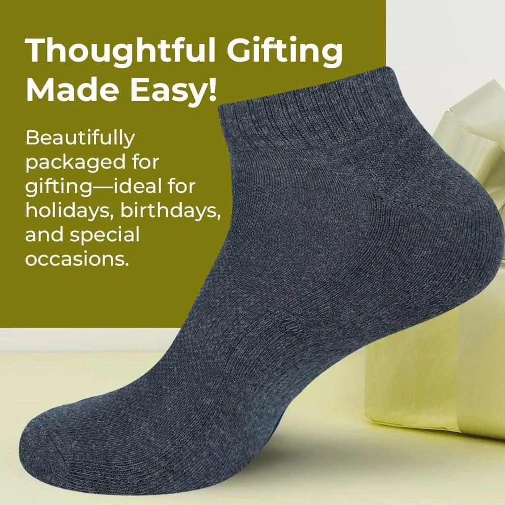 Ankle Socks for Women|Sneaker Sock Breathable Cotton Socks Loafers|Athletic Running Socks Everyday Socks|6 Pairs