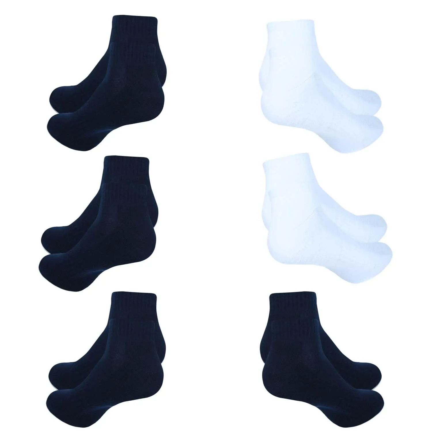 Ankle Socks for Women|Sneaker Sock Breathable Cotton Socks Loafers|Athletic Running Socks Everyday Socks|6 Pairs