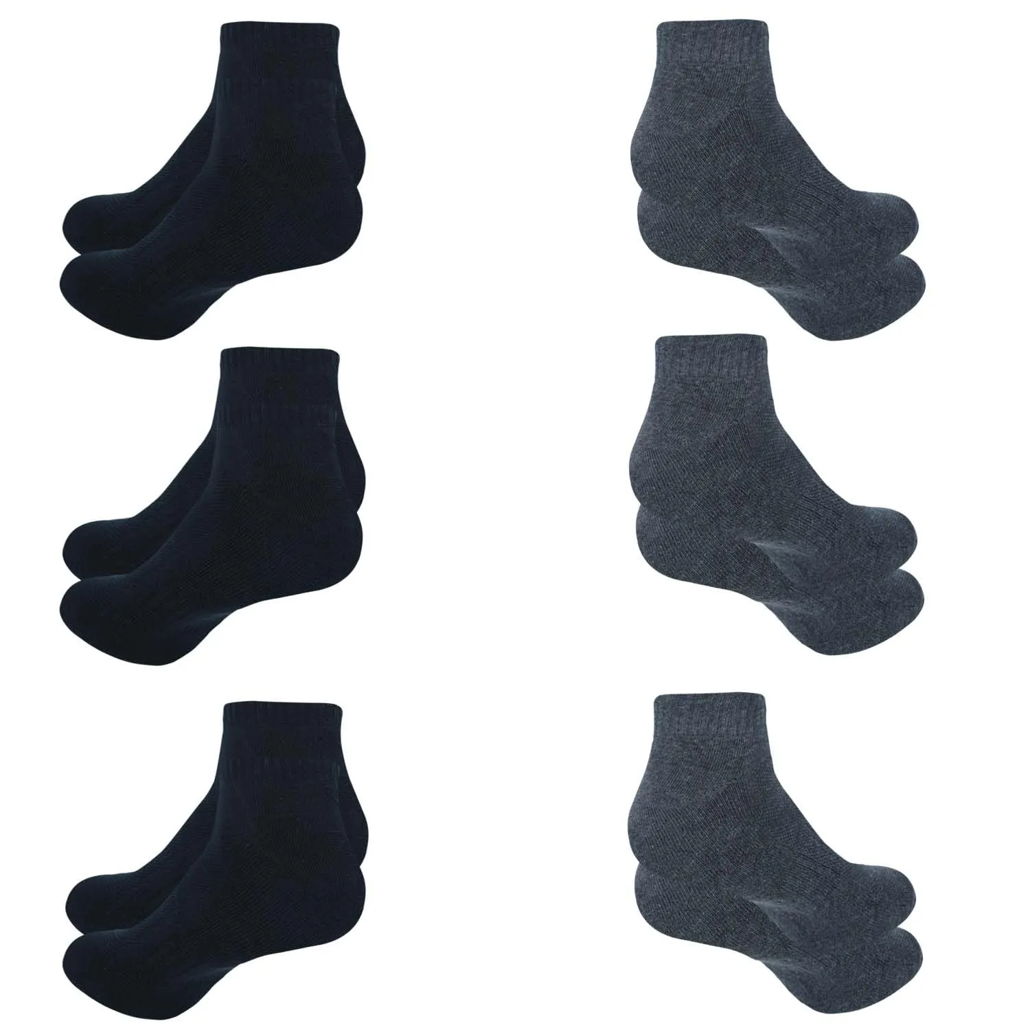 Ankle Socks for Women|Sneaker Sock Breathable Cotton Socks Loafers|Athletic Running Socks Everyday Socks|6 Pairs