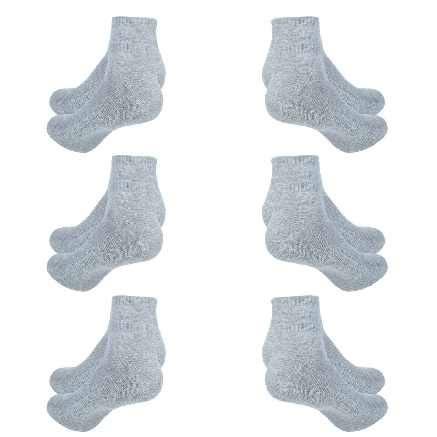 Ankle Socks for Women|Sneaker Sock Breathable Cotton Socks Loafers|Athletic Running Socks Everyday Socks|6 Pairs