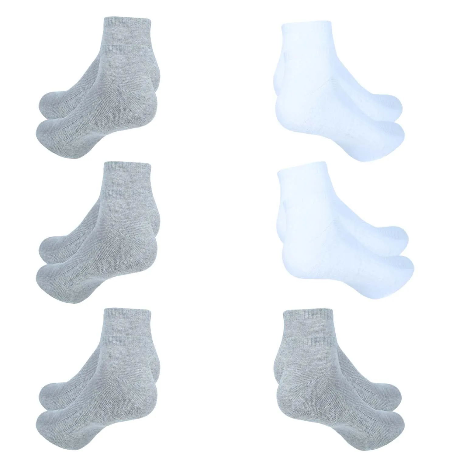 Ankle Socks for Women|Sneaker Sock Breathable Cotton Socks Loafers|Athletic Running Socks Everyday Socks|6 Pairs