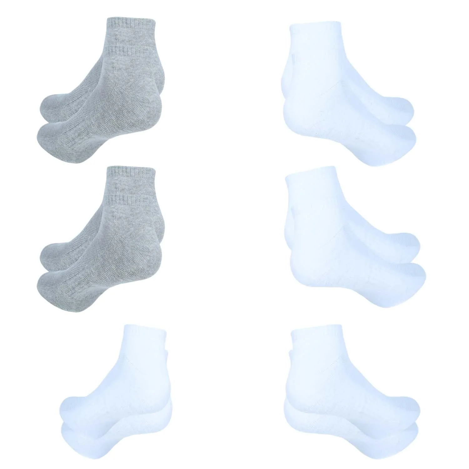 Ankle Socks for Women|Sneaker Sock Breathable Cotton Socks Loafers|Athletic Running Socks Everyday Socks|6 Pairs