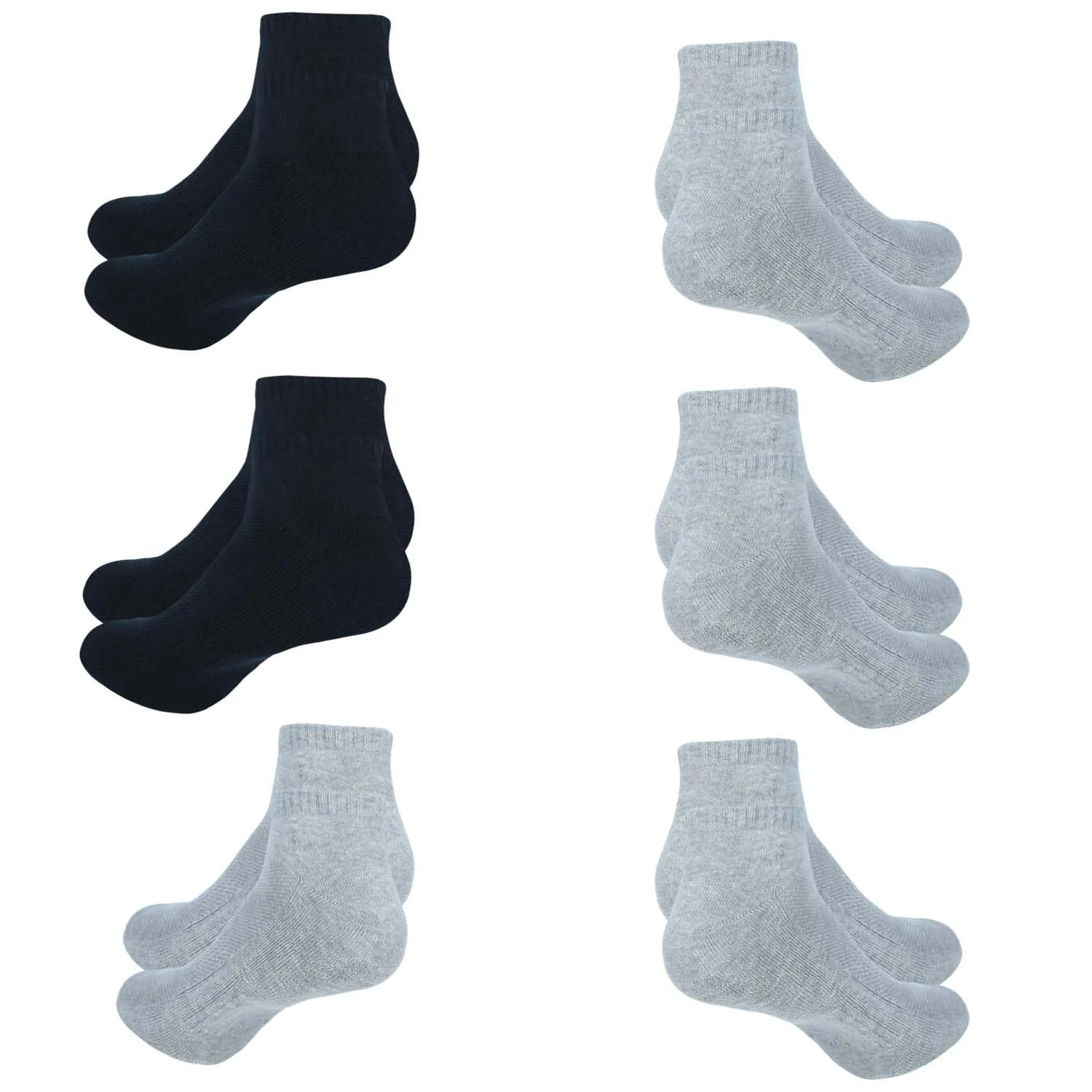 Ankle Socks for Women|Sneaker Sock Breathable Cotton Socks Loafers|Athletic Running Socks Everyday Socks|6 Pairs