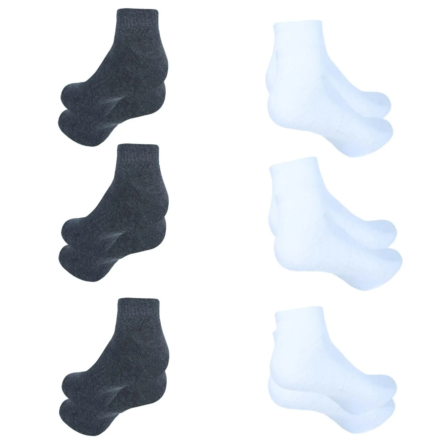 Ankle Socks for Women|Sneaker Sock Breathable Cotton Socks Loafers|Athletic Running Socks Everyday Socks|6 Pairs