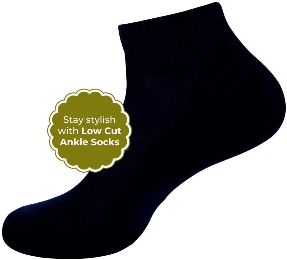 Ankle Socks for Women|Sneaker Sock Breathable Cotton Socks Loafers|Athletic Running Socks Everyday Socks|6 Pairs