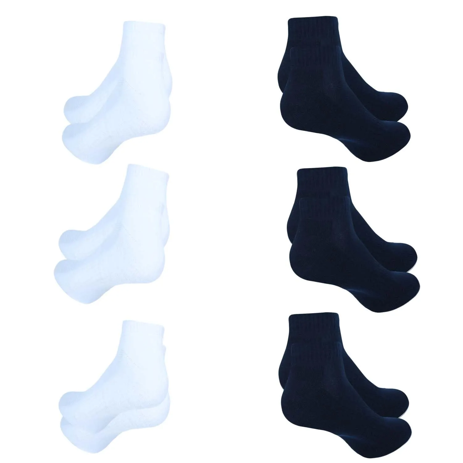 Ankle Socks for Women|Sneaker Sock Breathable Cotton Socks Loafers|Athletic Running Socks Everyday Socks|6 Pairs