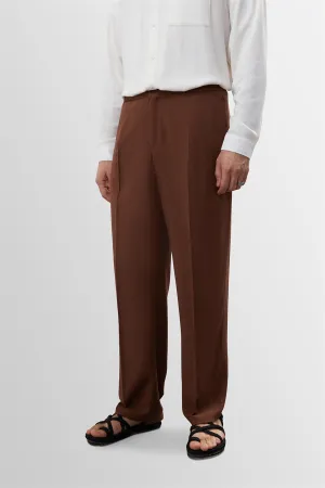 ANT High Waist Pleated Linen Blend Men's Trousers - Cuautla