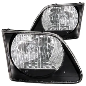 Anzo Crystal Headlights Ford F150 (97-03) Expedition (97-02) Black or Chrome Housing