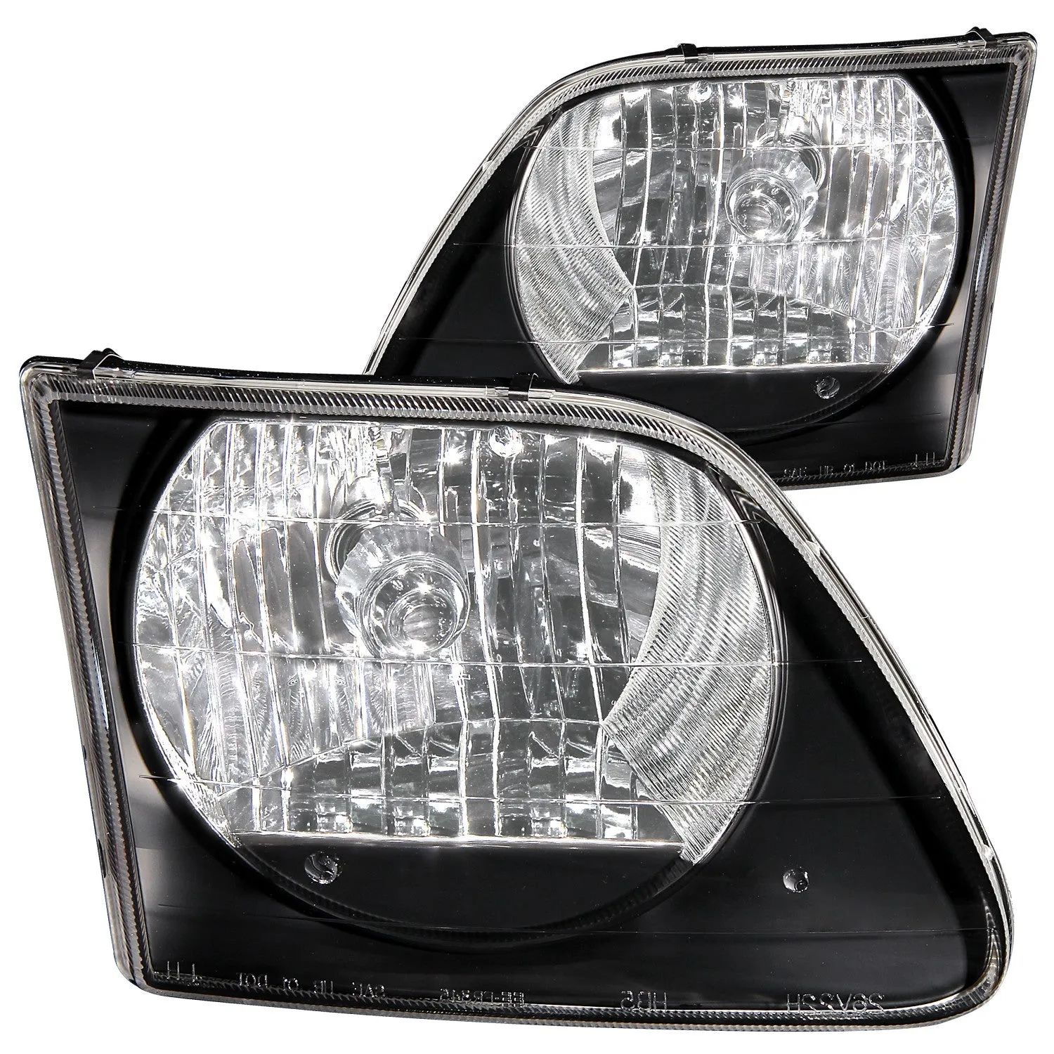 Anzo Crystal Headlights Ford F150 (97-03) Expedition (97-02) Black or Chrome Housing