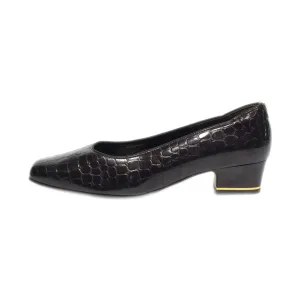 Ara Mid-Heel Shoes Leather Brown Colour For Women