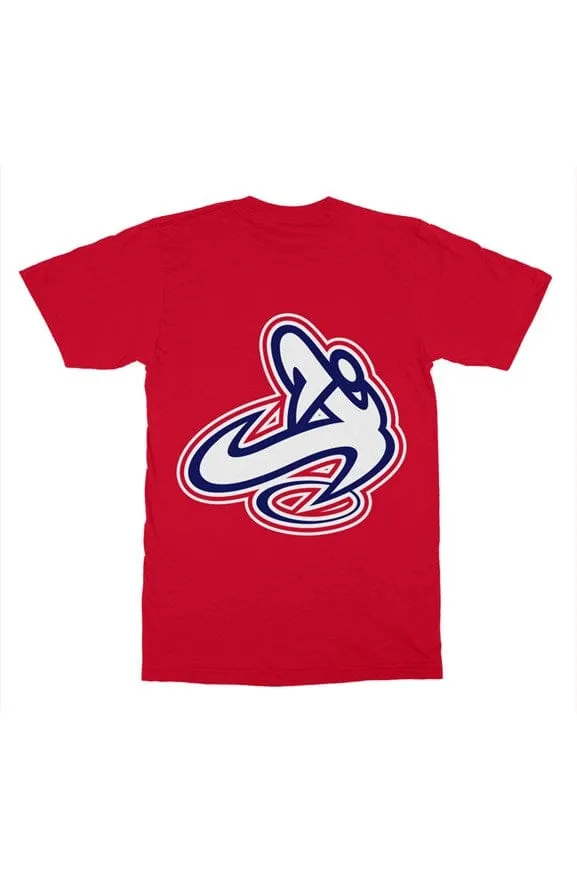 Athletic Apparatus red rwb v1 mens t shirt