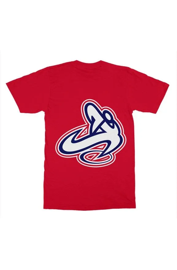 Athletic Apparatus red rwb v2 mens t shirt