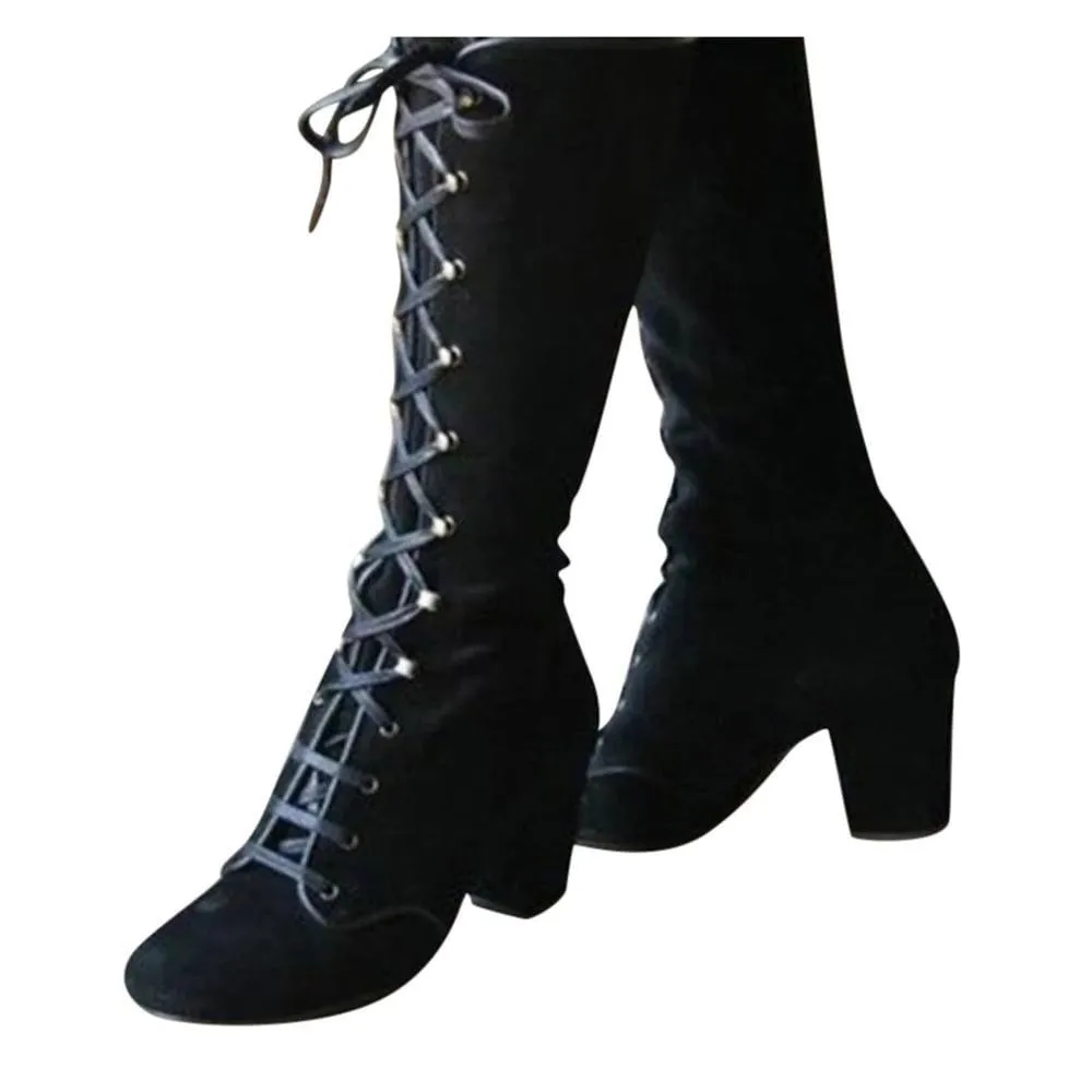 Autumn Knee High Vintage Boots