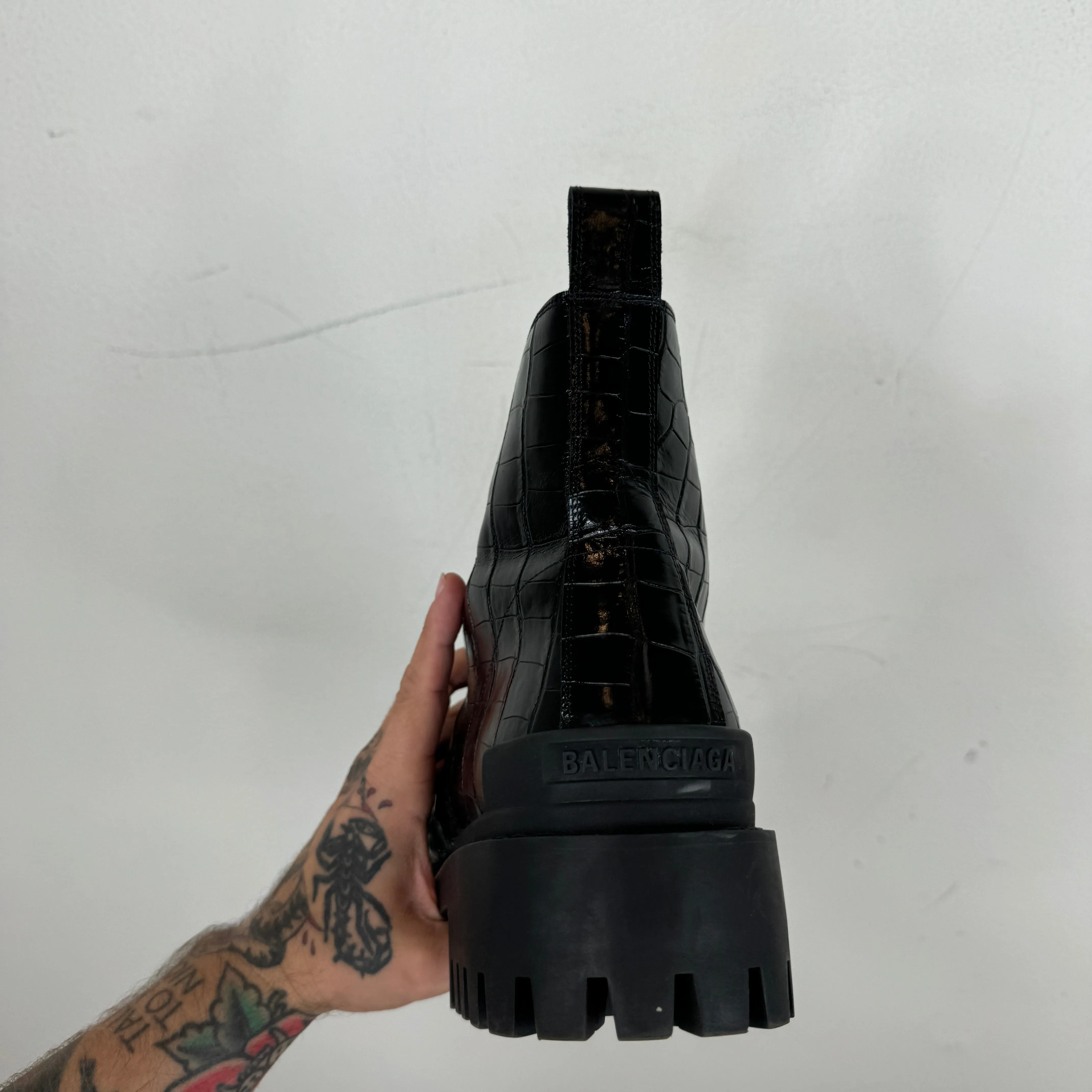 Balenciaga Croc Strike Boots