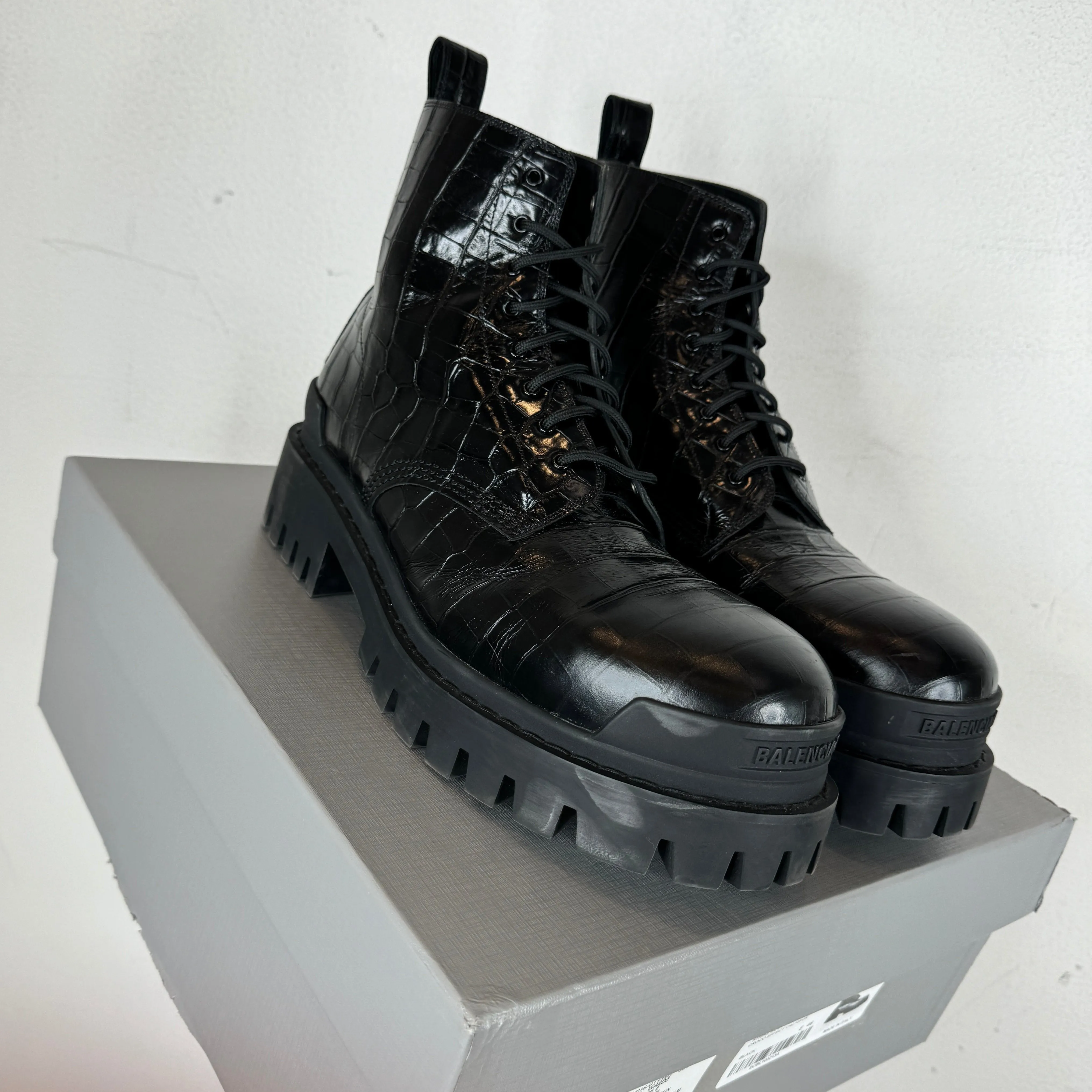 Balenciaga Croc Strike Boots