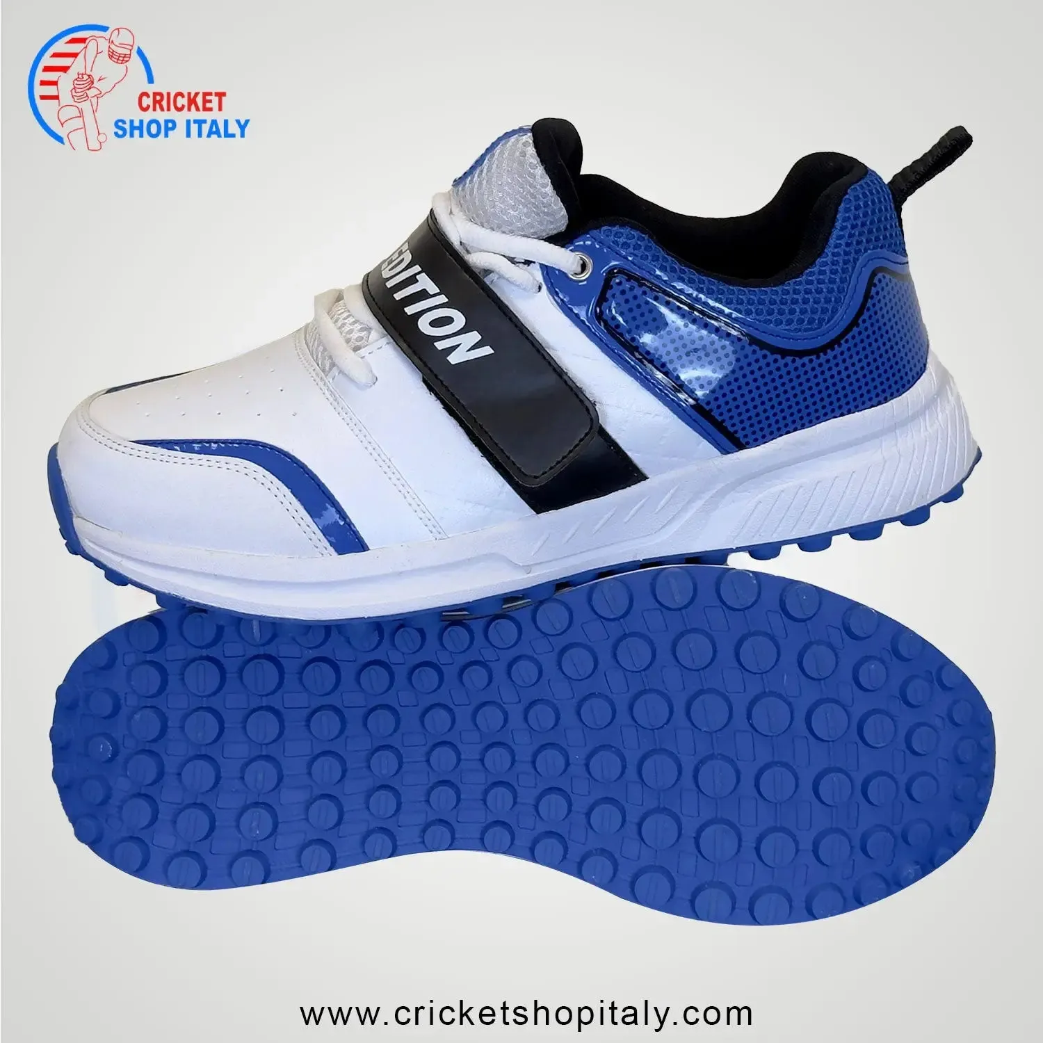 CA Pro Edition Cricket Shoes White/blue