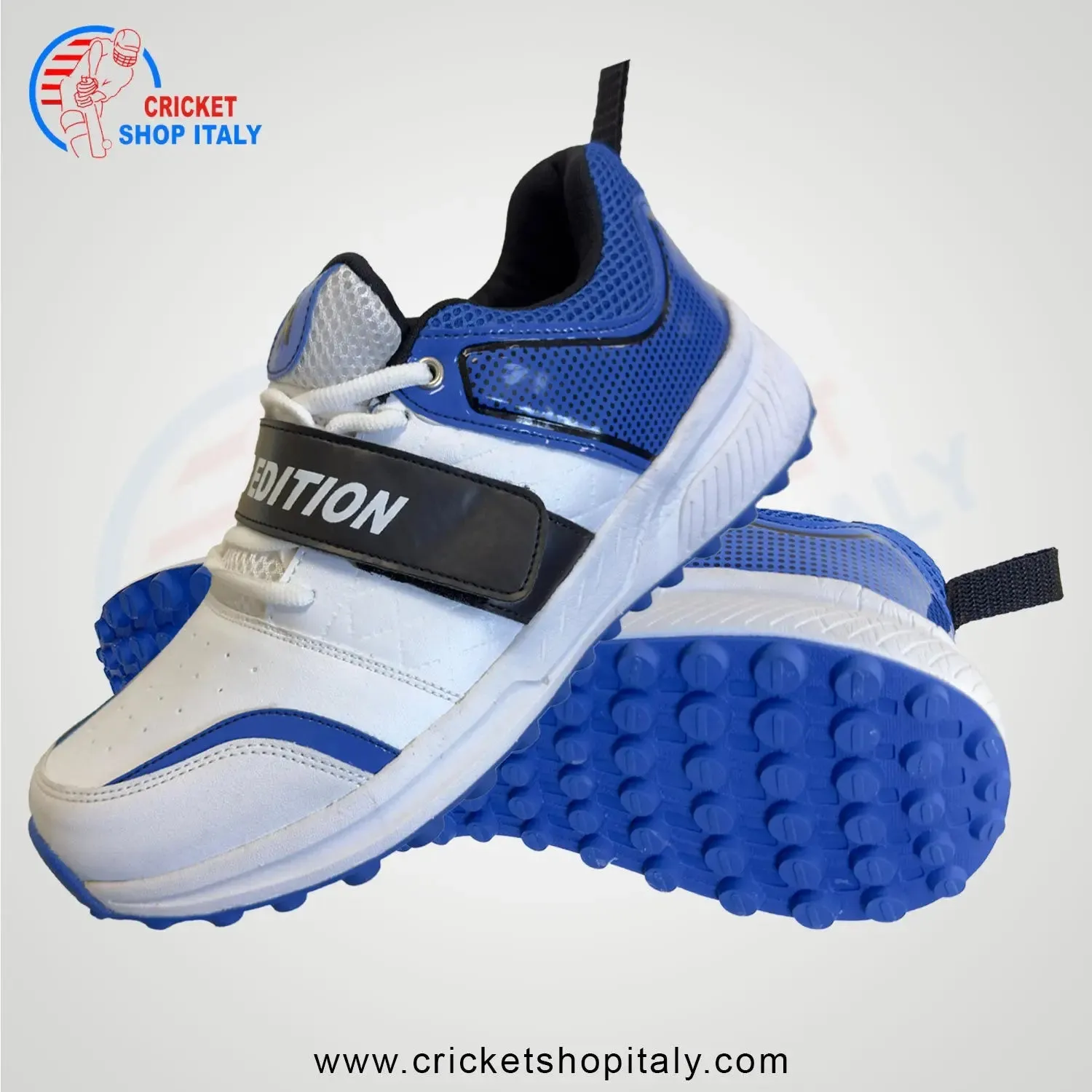 CA Pro Edition Cricket Shoes White/blue
