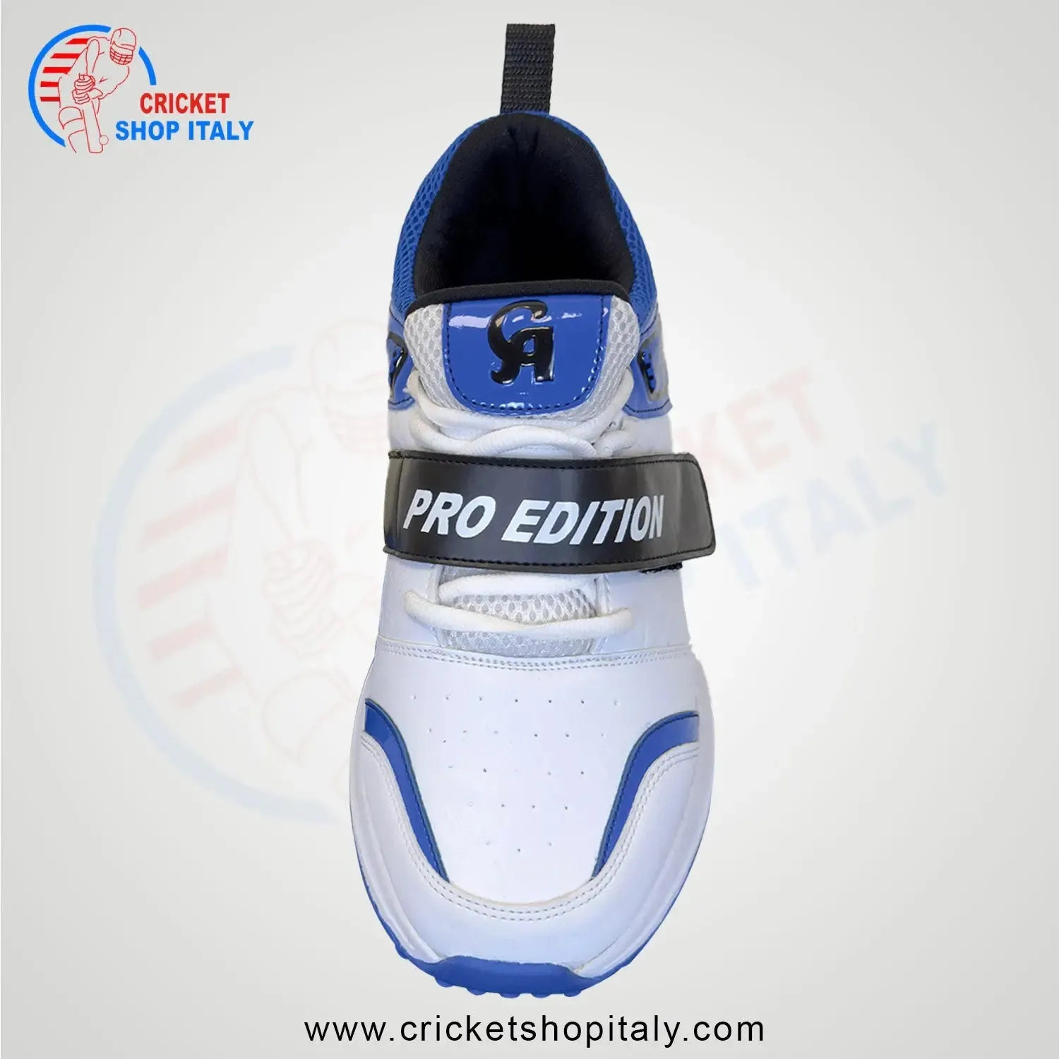 CA Pro Edition Cricket Shoes White/blue