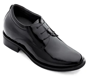 CALDEN Lightweight Patent Leather Elevator Shoes - 4 Inches - K595101