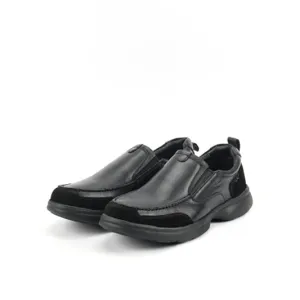 camel active  Leather Slip On Shoes Men Black PEDRIX-852508-TE1-1