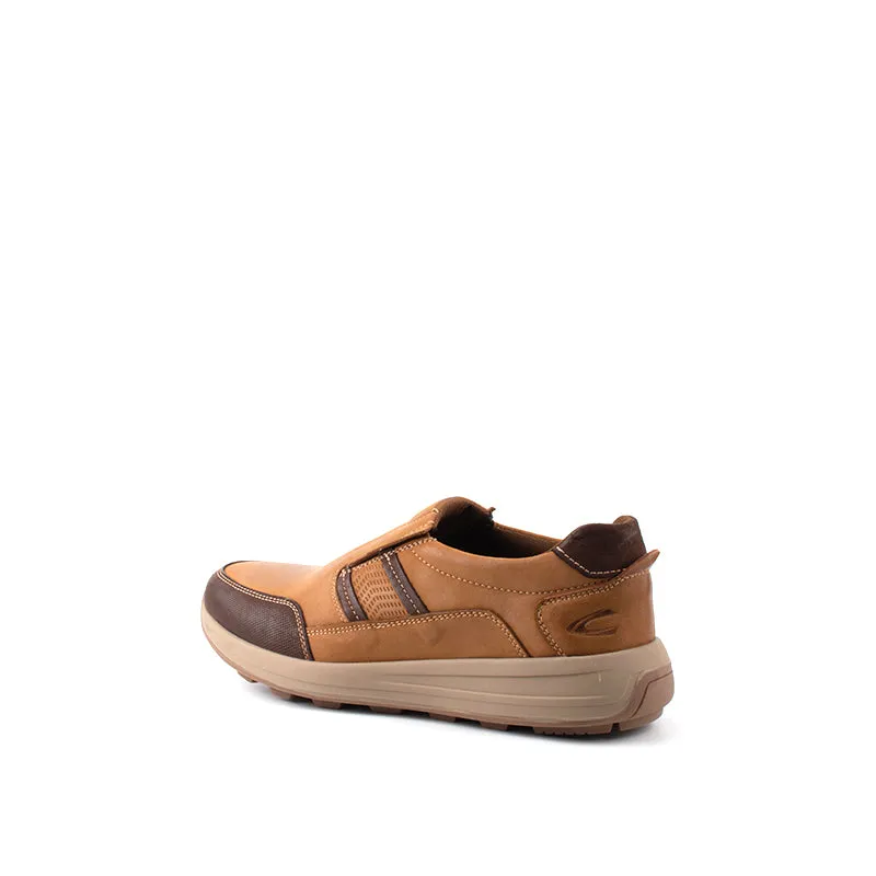 camel active Leather Slip On Shoes Men Tan COTRELL 852367-RS1-8