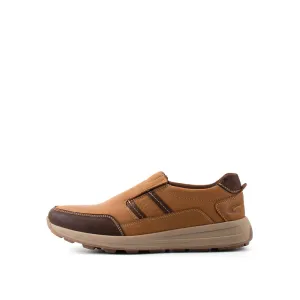 camel active Leather Slip On Shoes Men Tan COTRELL 852367-RS1-8