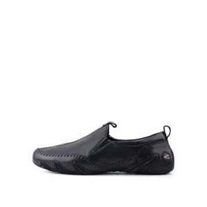 camel active Soft Leather Slip On Shoes Men Navy REMIZ 872309-AM2SV-43