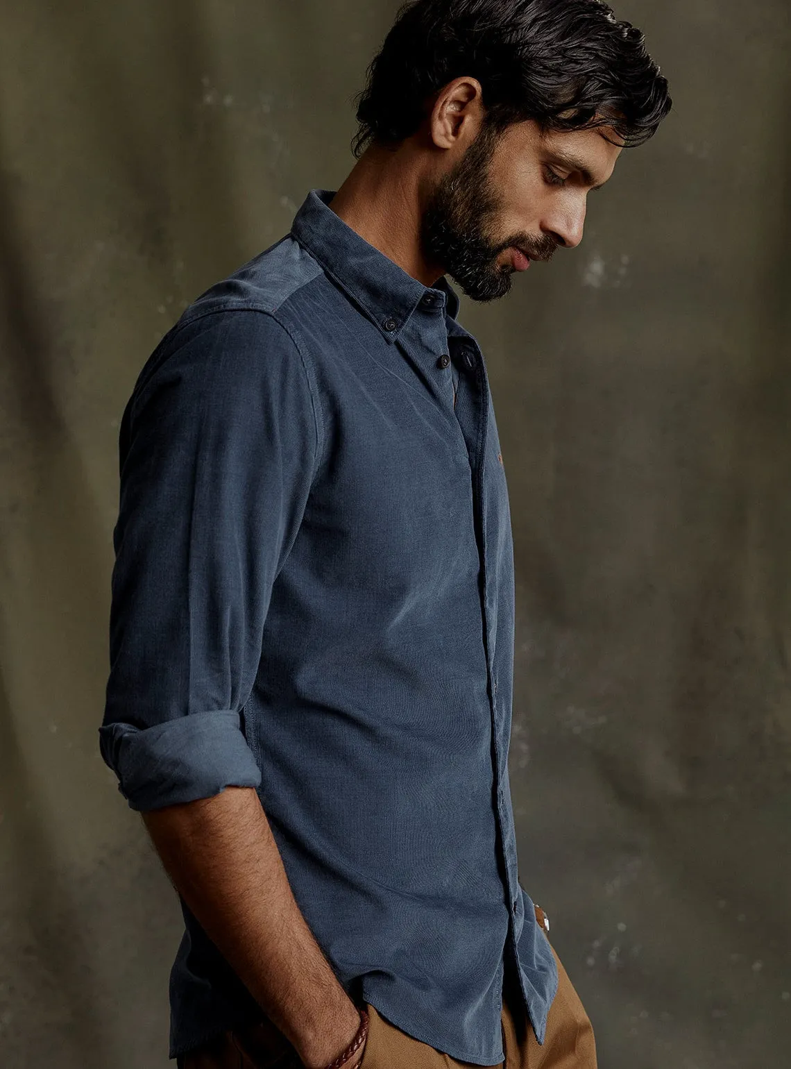 Chilika Prussian Corduroy Shirt