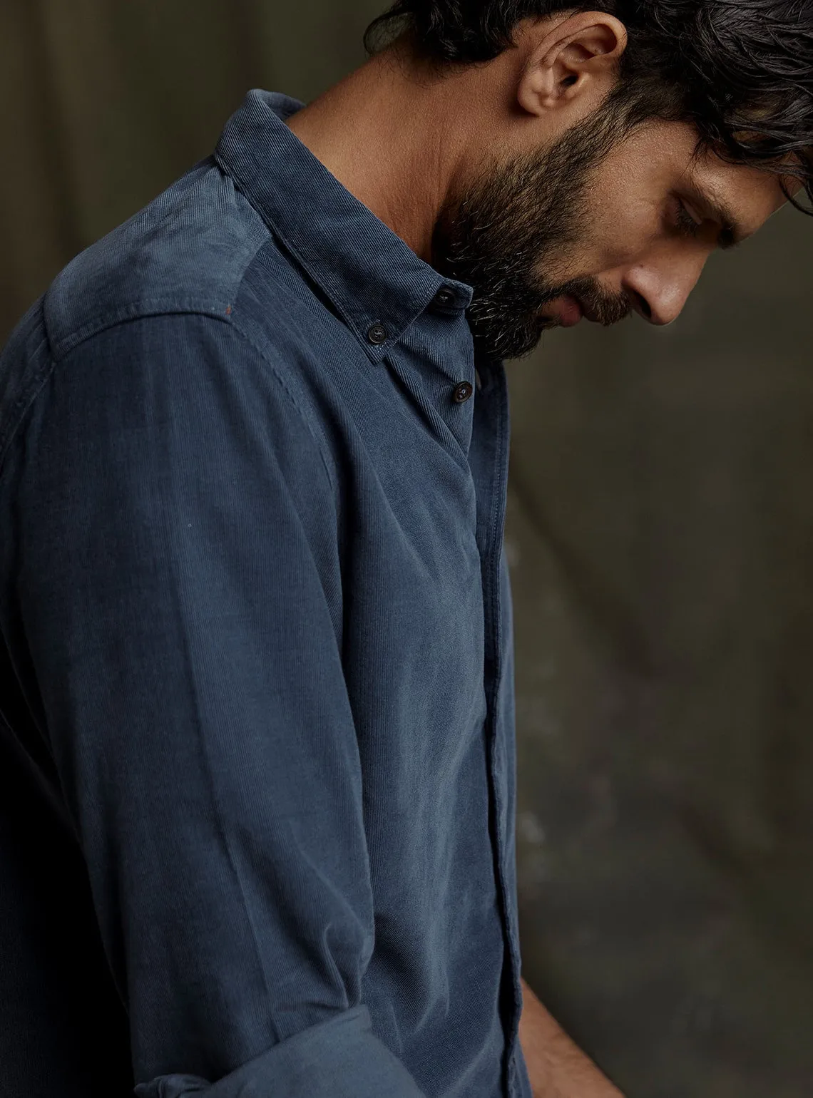 Chilika Prussian Corduroy Shirt