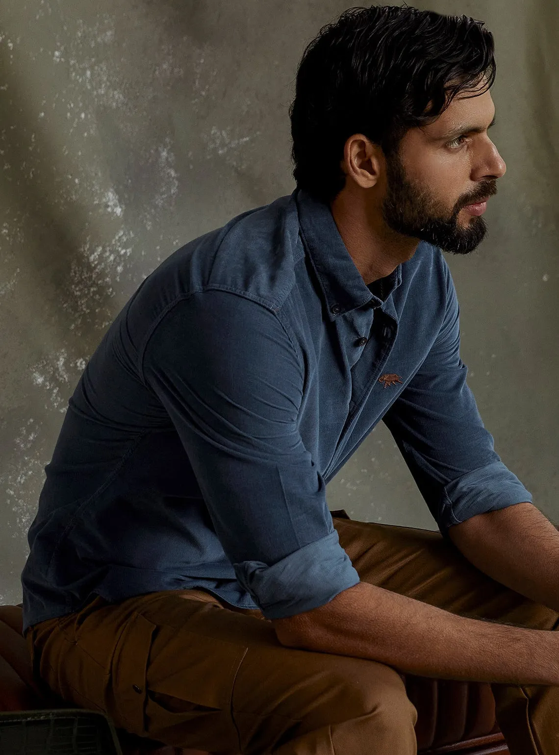 Chilika Prussian Corduroy Shirt