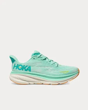 Clifton 9 Seafoam / Aqua Breeze Running Shoes